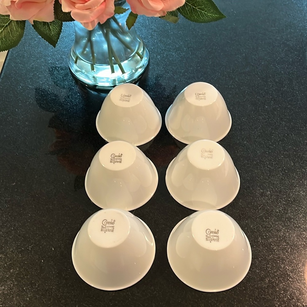 Small Bowl Winter Frost White (Corelle) by Corning - (6 Total)